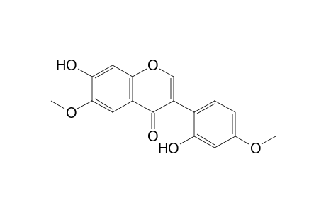 6,4'-Dimethoxy-7,2'-dihydroxyisoflavone