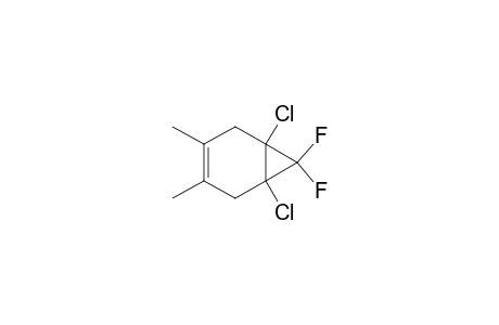 1,6-dichloro-7,7-difluoro-3,4-dimethylbicyclo[4.1.0]hept-3-ene