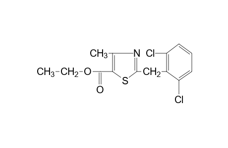2-(2,6-dichlorobenzyl)-4-methyl-5-thiazolecarboxylic acid, ethyl ester