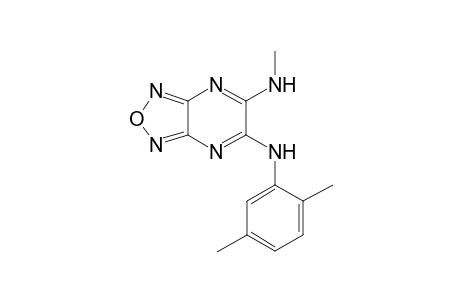 Furazano[3,4-b]pyrazine, 5-methylamino-6-(2,5-dimethylphenyl)amino-