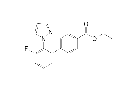 Ethyl 3'-fluoro-2'-(1H-pyrazol-1-yl)-[1,1'-biphenyl]-4-carboxylate