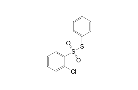 o-chlorobenzenesulfonic acid, thiophenyl ester