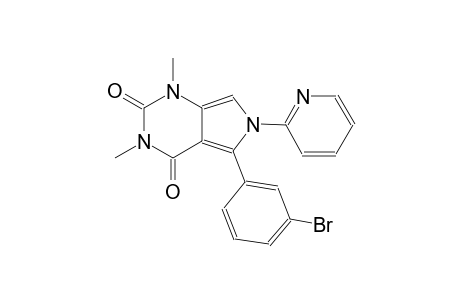 1H-pyrrolo[3,4-d]pyrimidine-2,4(3H,6H)-dione, 5-(3-bromophenyl)-1,3-dimethyl-6-(2-pyridinyl)-