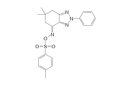 (E)-4,5,6,7-Tetrahydro-6,6-dimethyl-2-phenyl-2H-benzo[d]-(1,2,3)-triazol-4-one - oxime p-toluenesulfonate