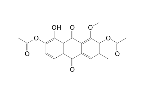 (7-acetoxy-1-hydroxy-8-methoxy-6-methyl-9,10-dioxo-2-anthryl) acetate