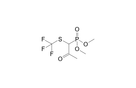 [1-(trifluoromethylthio)-2-oxopropyl]phosphonic acid dimethyl ester