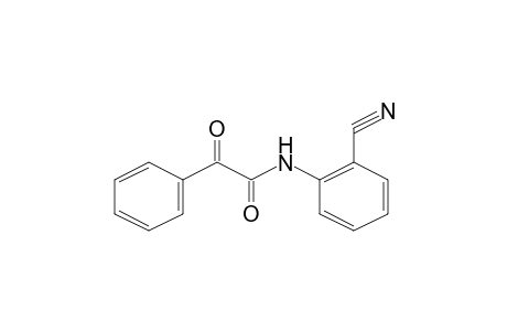 Glyoxylamide, 2-phenyl-N-(2-cyanophenyl)-