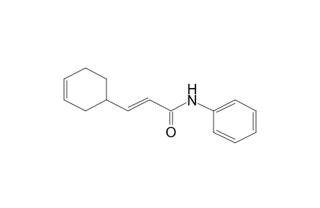 Acrylamide, 3-(3-cyclohexenyl)-N-phenyl-