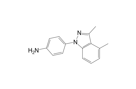 1-(p-Aminophenyl)-3,4-dimethyl-1H-indazole