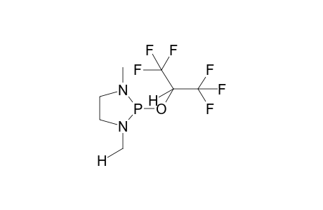 1,3-DIMETHYL-2-(ALPHA-HYDRHEXAFLUOROISOPROPYLOXY)-1,3,2-DIAZAPHOSPHOLANE