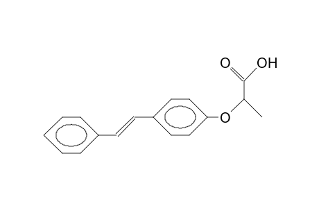 E-4-(1-Carboxy-ethoxy)-stilbene