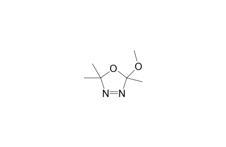 2-METHOXY-2,5,5-TRIMETHYL-delta3-1,3,4-OXADIAZOLINE