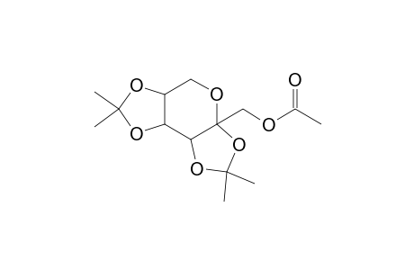 Acetate, [1-(5,5-dimethylperhydro[1,3]dioxolo[4,5-d]oxireno[2,3-b]pyran-1-yl)-1-methylethoxy]methyl ester