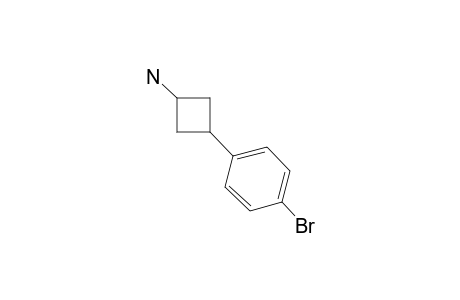 3-(4-Bromophenyl)cyclobutan-1-amine