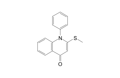 4(1H)-Quinolinone, 2-(methylthio)-1-phenyl-