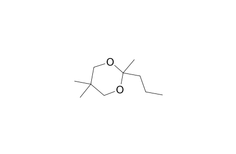 1,3-Dioxane, 2,5,5-trimethyl-2-propyl-
