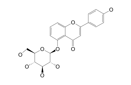 5,4'-Dihydroxyflavone-5-o-.beta.-D-glucopyranoside