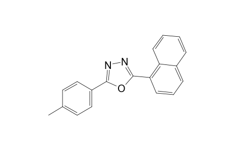 2-(1-naphthyl)-5-p-tolyl-1,3,4-oxadiazole