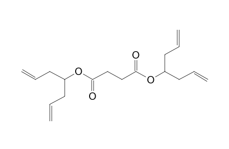 Succinic acid, di(hept-1,6-dien-4-yl) ester