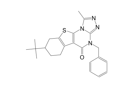 4-benzyl-8-tert-butyl-1-methyl-6,7,8,9-tetrahydro[1]benzothieno[3,2-e][1,2,4]triazolo[4,3-a]pyrimidin-5(4H)-one