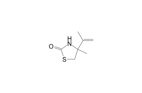 4-Isopropenyl-4-methyl-thiazolidin-2-one