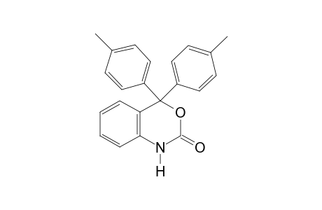 1,4-dihydro-4,4-di-p-tolyl-2H-3,1-benzoxazin-2-one