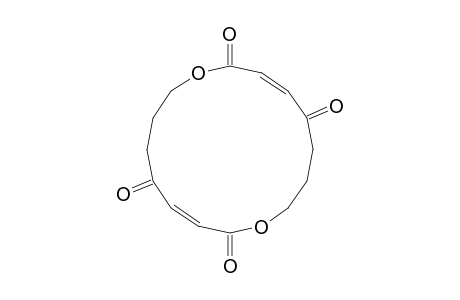 NORPYRENOPHORINE;(E,E)-1,9-DIOXACYCLOHEXADECA-3,11-DIEN-2,5,10,13-TETRAENE