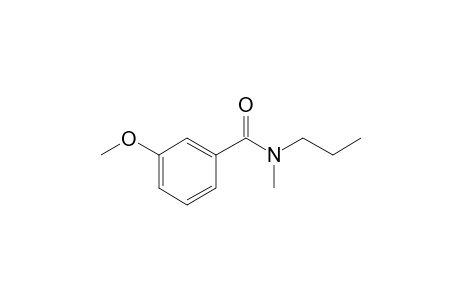 Benzamide, 3-methoxy-N-methyl-N-propyl-