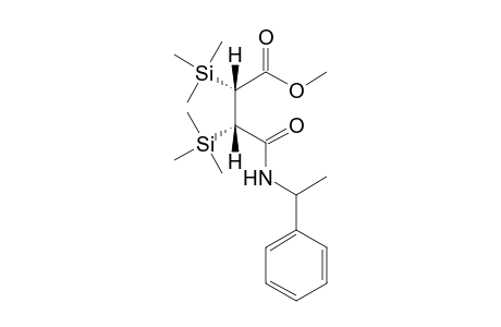 erythro-Methyl N(R)-4-(1'-Phenylethyl)amido-2,3-bis(trimethylsilyl)butanoate