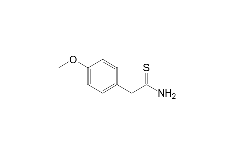 2-(4-Methoxyphenyl)ethanethioamide