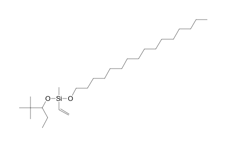 Silane, methylvinyl(2,2-dimethylpent-3-yloxy)hexadecyloxy-