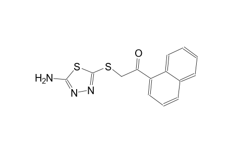 2-(5-Amino-[1,3,4]thiadiazol-2-ylsulfanyl)-1-naphthalen-1-yl-ethanone