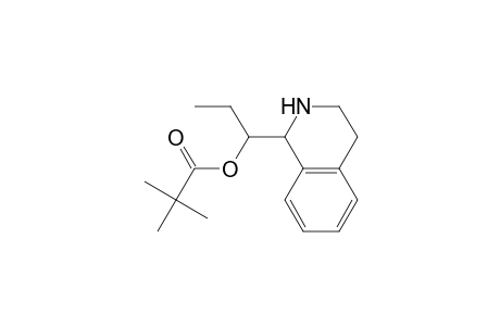 1-(1,2,3,4-Tetrahydro-1-isoquinolinyl)propyl pivalate