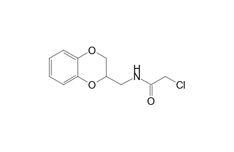 2-chloro-N-(2,3-dihydro-1,4-benzodioxin-2-ylmethyl)acetamide