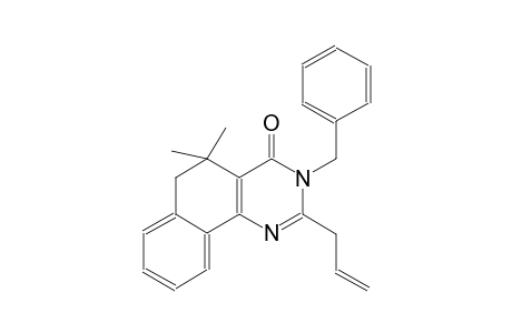 2-allyl-3-benzyl-5,5-dimethyl-5,6-dihydrobenzo[h]quinazolin-4(3H)-one