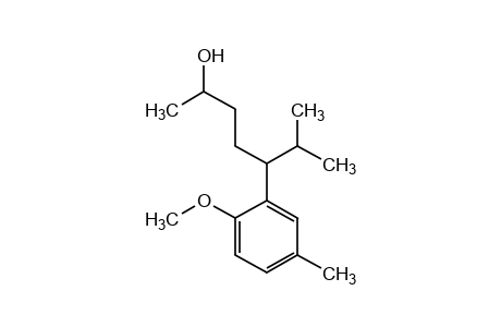 5-(6-methoxy-m-tolyl)-6-methyl-2-heptanol