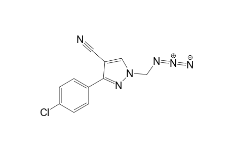 1-(Azidomethyl)-3-(4-chlorophenyl)4-cyanopyrazole