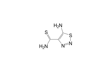 5-aminothiadiazole-4-carbothioamide