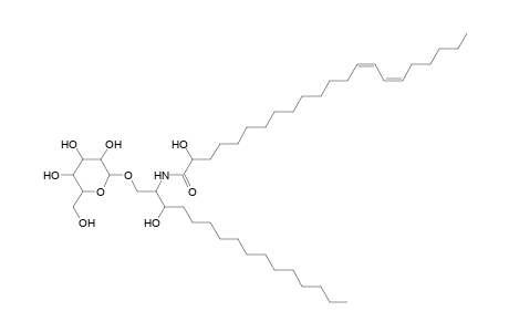 HexCer 16:0;2O/22:2;O