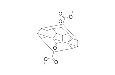 Dimethyl 13,18-Dioxononacyclo[12.6.0.0(2,6).0(4,11).0(5,9).0.(7,20).0(10,17).0(12,16).0(15.19)]icosa-1(20),10-dien-3-anti,8-anti-dicaboxylate