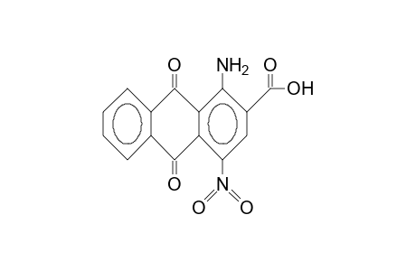1-Amino-4-nitro-anthraquinone-2-carboxylic acid