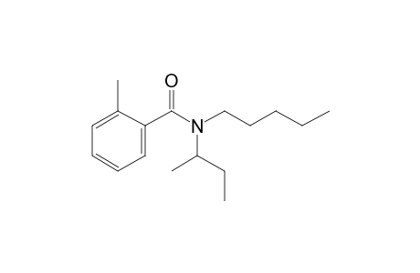 Benzamide, 2-methyl-N-(2-butyl)-N-pentyl-