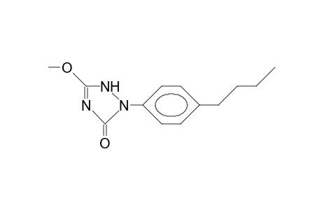 2-(4'-N-Butylphenyl)-5-methoxy-1,2,4-triazolin-3-one