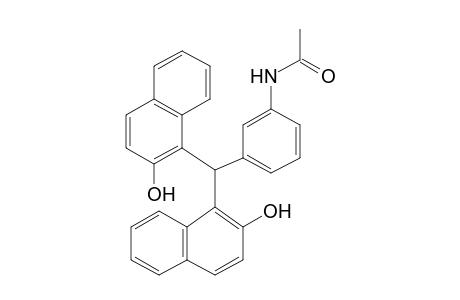 alpha,alpha-BIS(2-HYDROXY-1-NAPHTHYL)-m-ACETOTOLUIDIDE