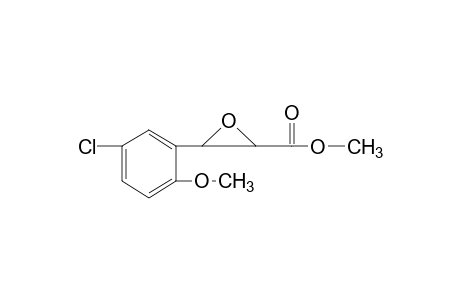 5-chloro-alpha, beta-epoxy-2-methoxyhydrocinnamic acid, methyl ester
