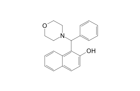 1-[4-morpholinyl(phenyl)methyl]-2-naphthalenol