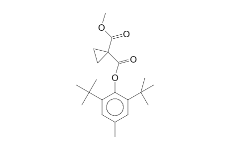 1-(2,6-Ditert-butyl-4-methylphenyl) 1-methyl 1,1-cyclopropanedicarboxylate