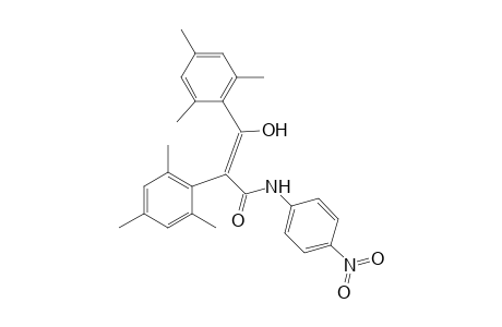 (Z)-3-hydroxy-N-(4-nitrophenyl)-2,3-bis(2,4,6-trimethylphenyl)propenamide