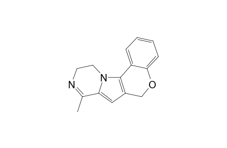 8-Methyl-10,11-dihydro-6H-[1]benzopyrano[3',4' : 4,5]pyrrolo[1,2-a]pyrazine