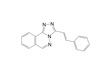 3-Styryl-1,3,5-triazolo[3,4-a]phthalazine